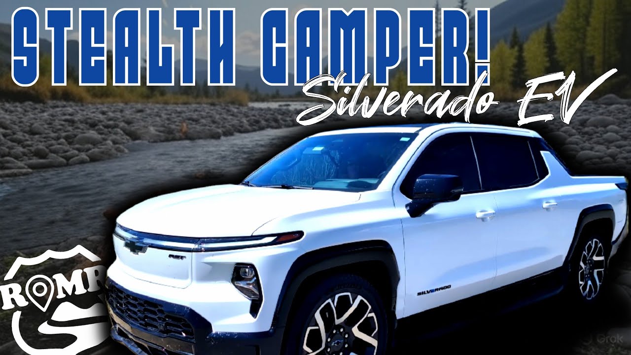 The Ultimate CAMPING Truck | Silverado EV has a secret SUPERPOWER you didn't know existed