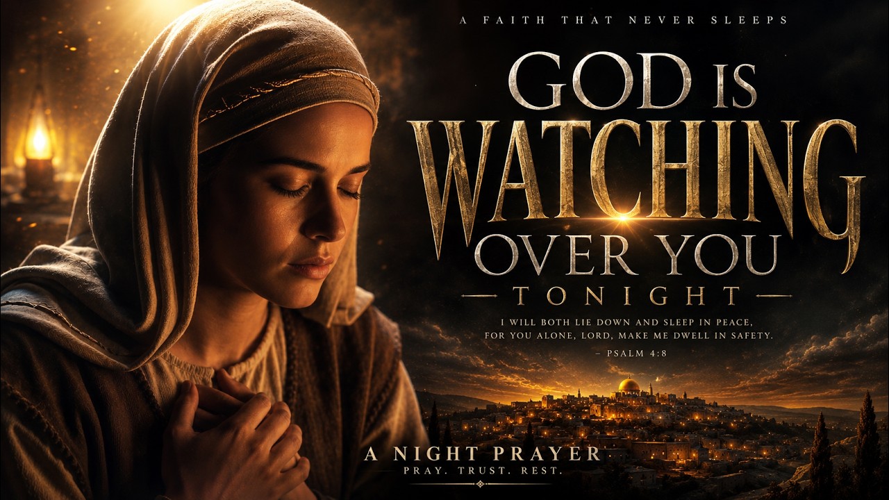 Surrender Every Burden to God Tonight | Powerful Night Prayer Before Sleep