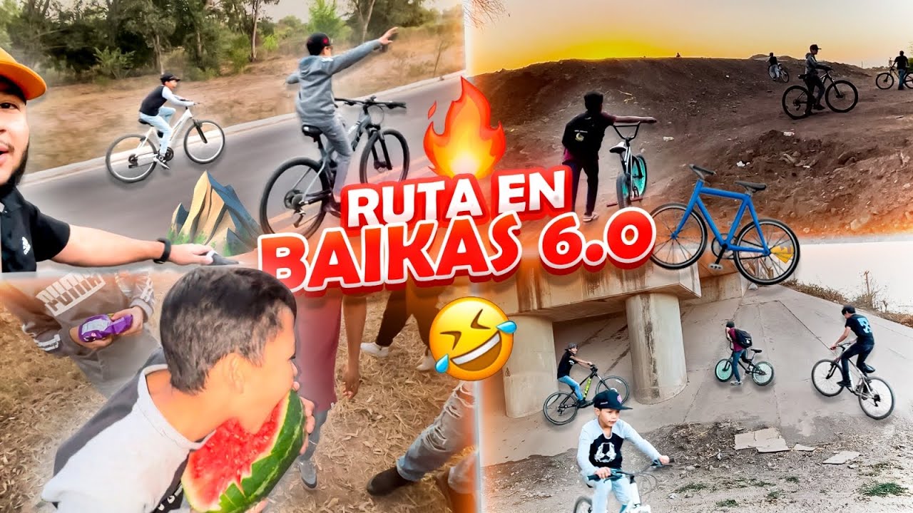 RUTA EXTREMA EN BICICLETAS 6.0 CON SO&Ntilde;ADORES 🚵 🚲😂 / Grillo La Duda