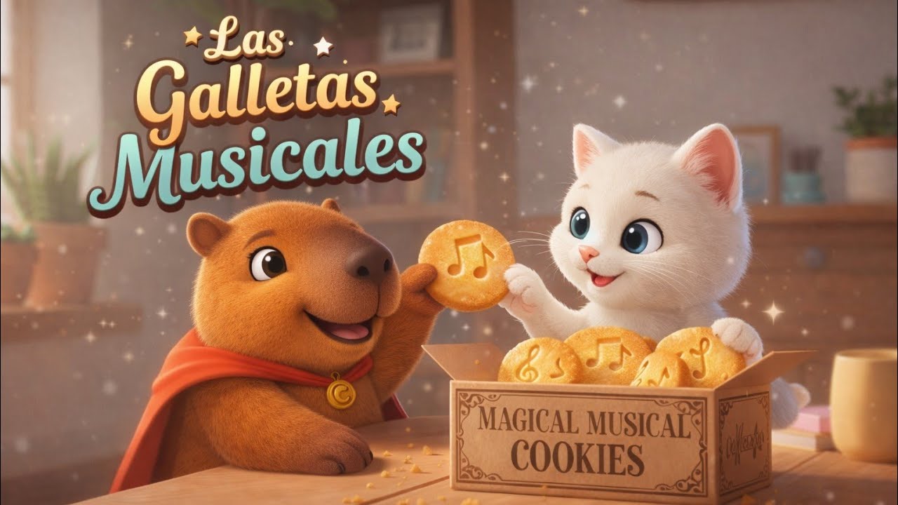 Capicósmico y Las galletitas musicales | Cuento infantil sobre compartir