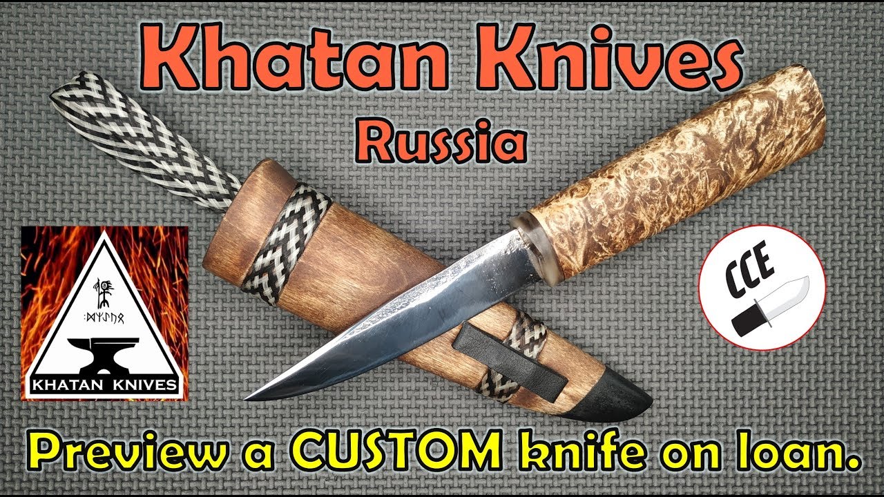 Custom Hunting Knife by Yukatan Knives aka Khatan Knives