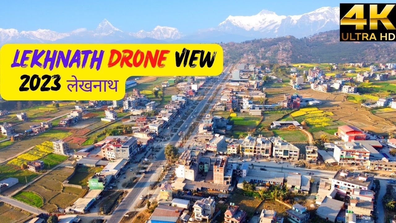 Lekhnath Pokhara 4k Drone view  2023 ||  लेखनाथ