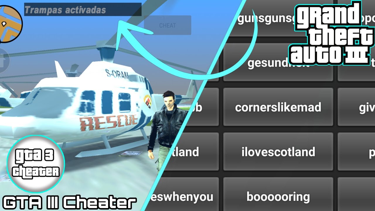 Activar Trucos en GTA 3 Android ¡Sin Mods!