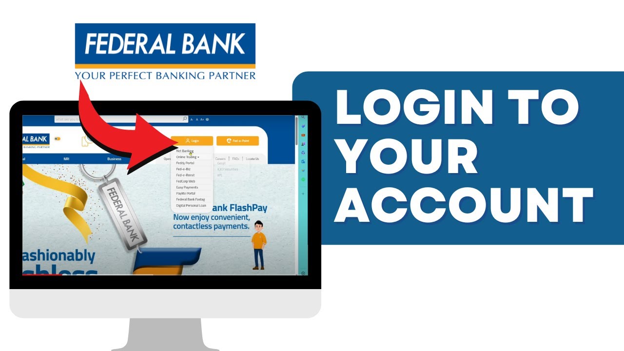 How to Login to Your Account on Federal Bank? Sign in to Your Account on Federal Bank on PC 2024