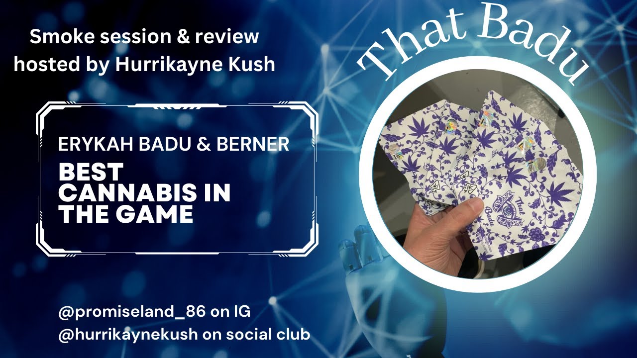 That Badu & Glassblunt Sesh(Review and Glass Blunt Tutorial) #ThatBadu #GlassBluntStore