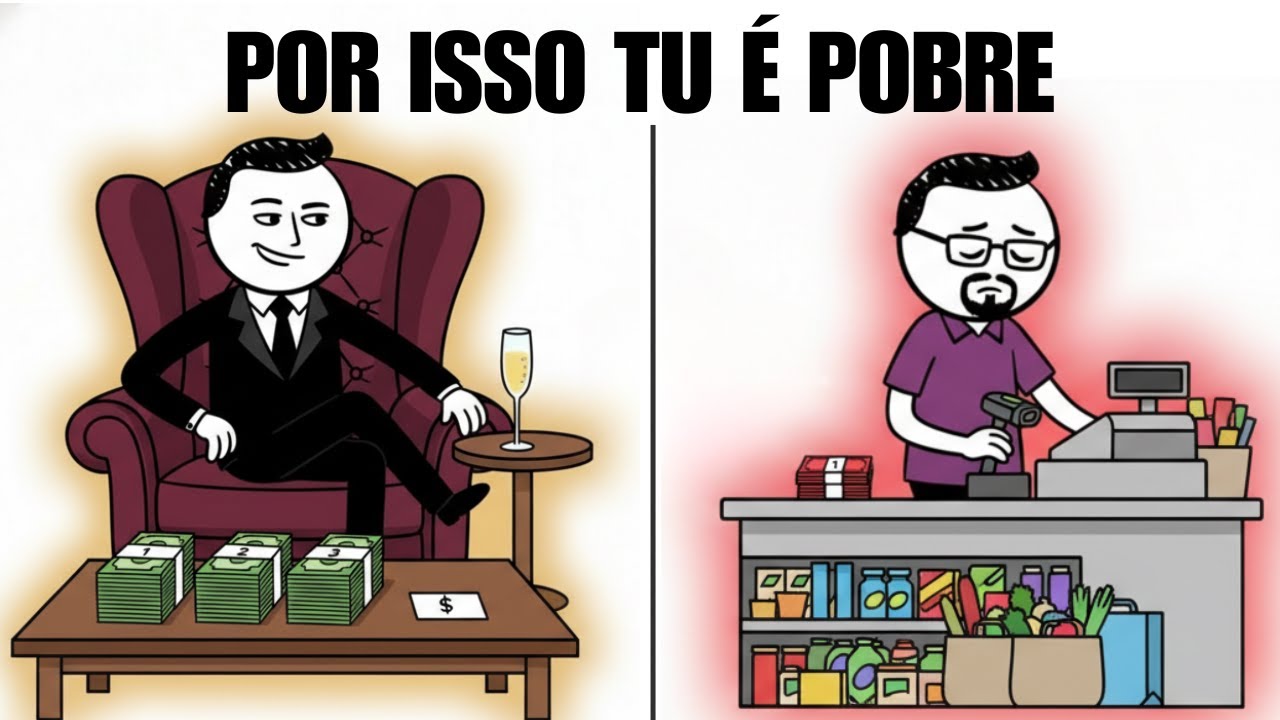 Por Que RICOS Têm 5 Fontes de Renda Mas Dizem Pra VOCÊ Ser CLT