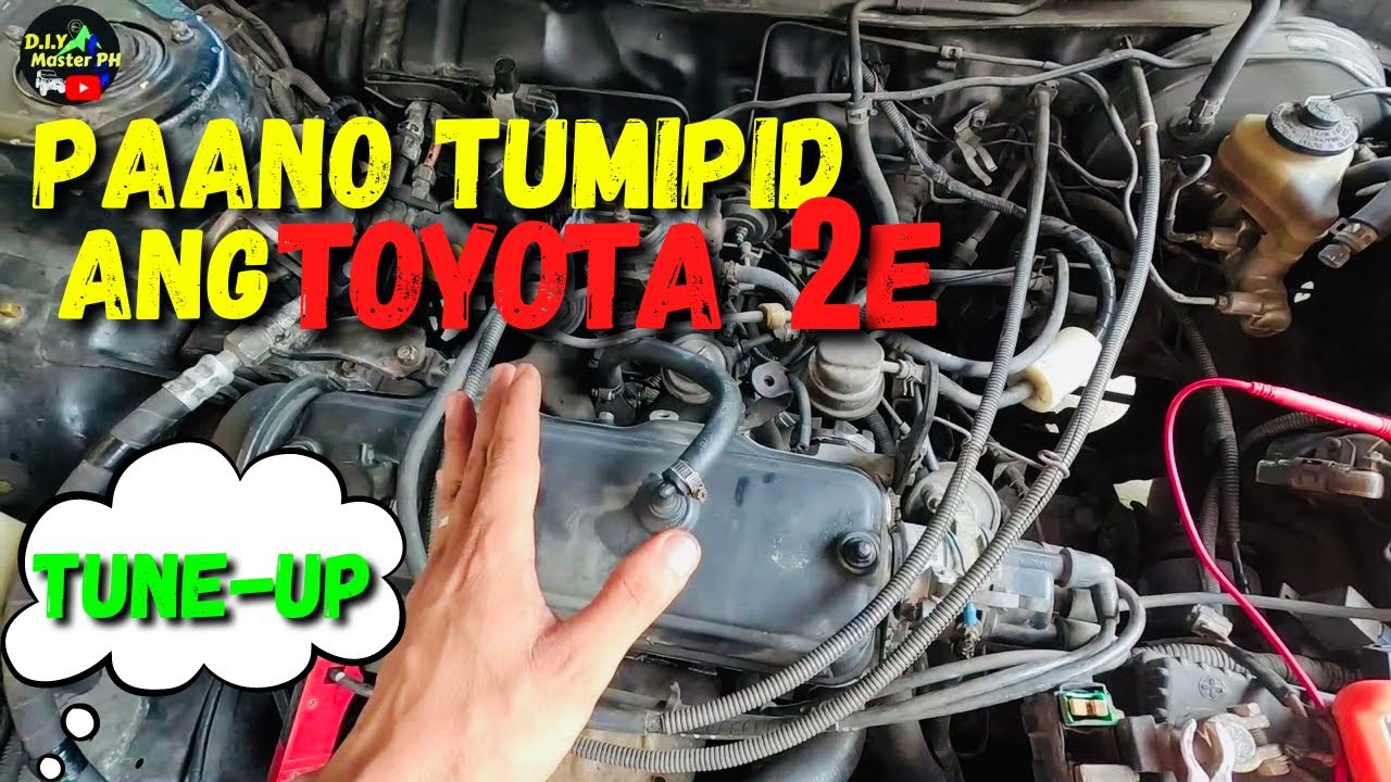Paano Mag Tune Up Toyota 2E | Small Body Ignition Timing