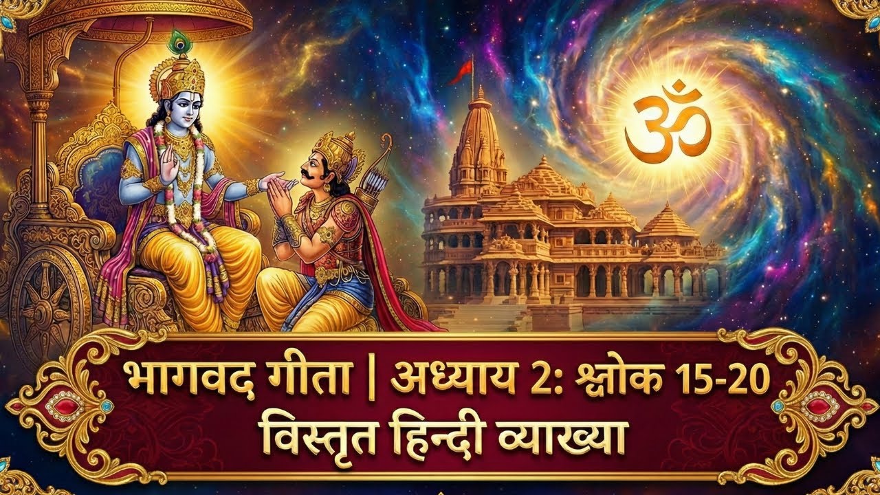 EP 16: भगवद गीता अध्याय 2 | Verse 15 to 20 Explained | Sankhya Yog (Complete Meaning) 📿