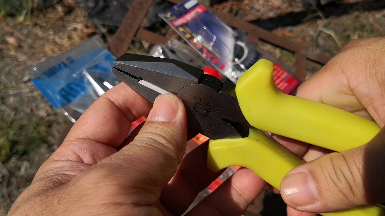 RC-0 คีมปากรวม  คีมปากจิ้งจก   หัววัวกระทิง (Tsunoda) CP-200G UNIOR(406/VDEBI) Knipex 0202200