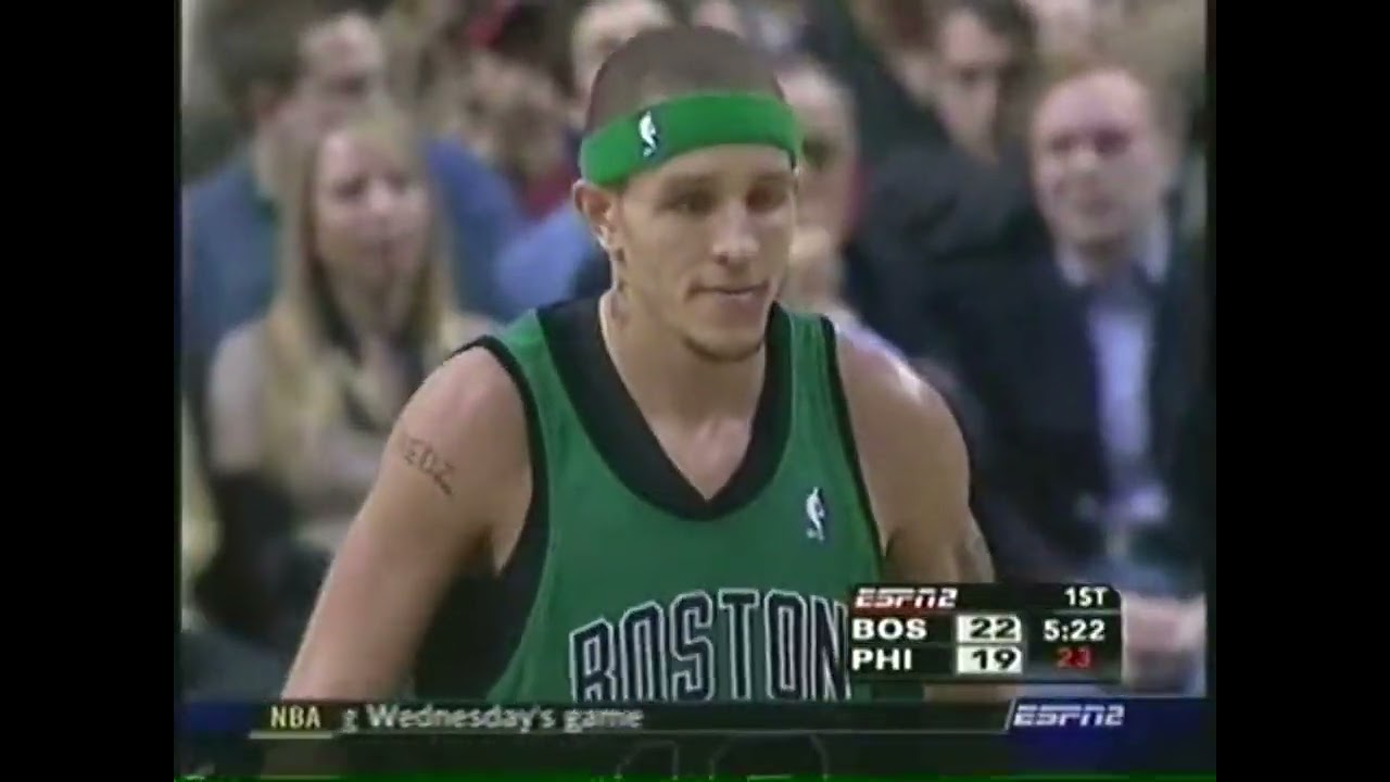 2006 NBA Season Boston Celtics @ Philadelphia 76ers - 2006/01/13 (Iverson/Webber30p+; Pierce18p)