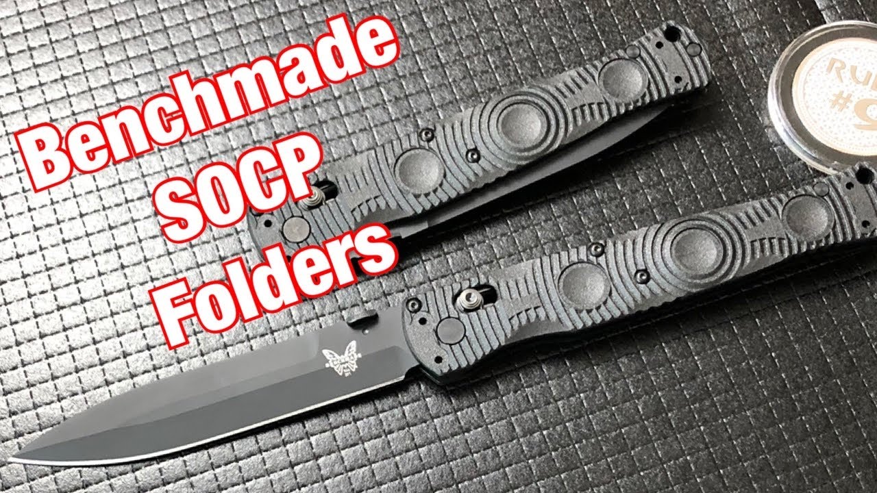 Benchmade SOCP Folder Review