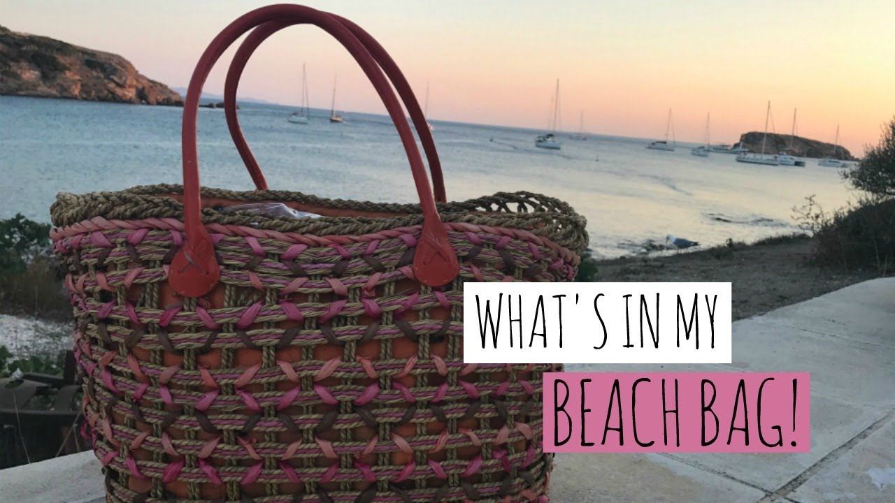 Τι έχω μέσα στην τσάντα θαλάσσης μου | Marinelli