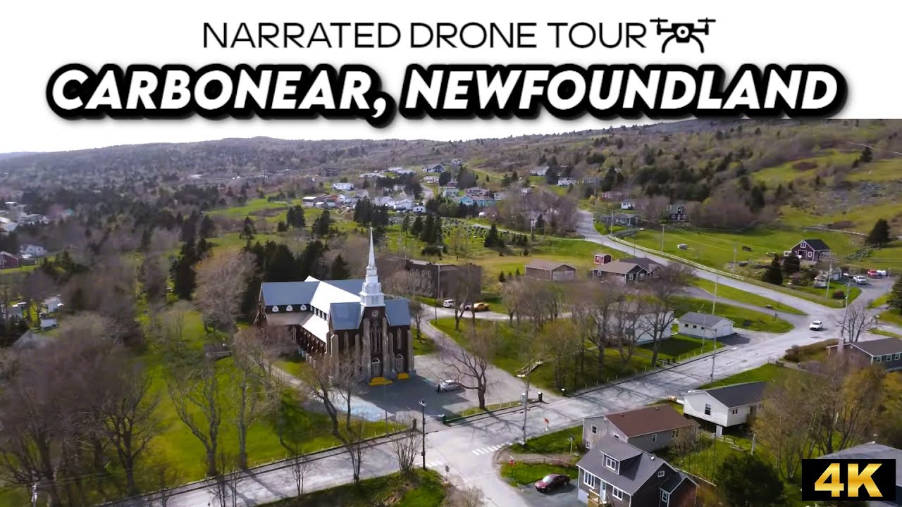 🌊 Carbonear, Newfoundland 🚁🏞️ 4K Drone