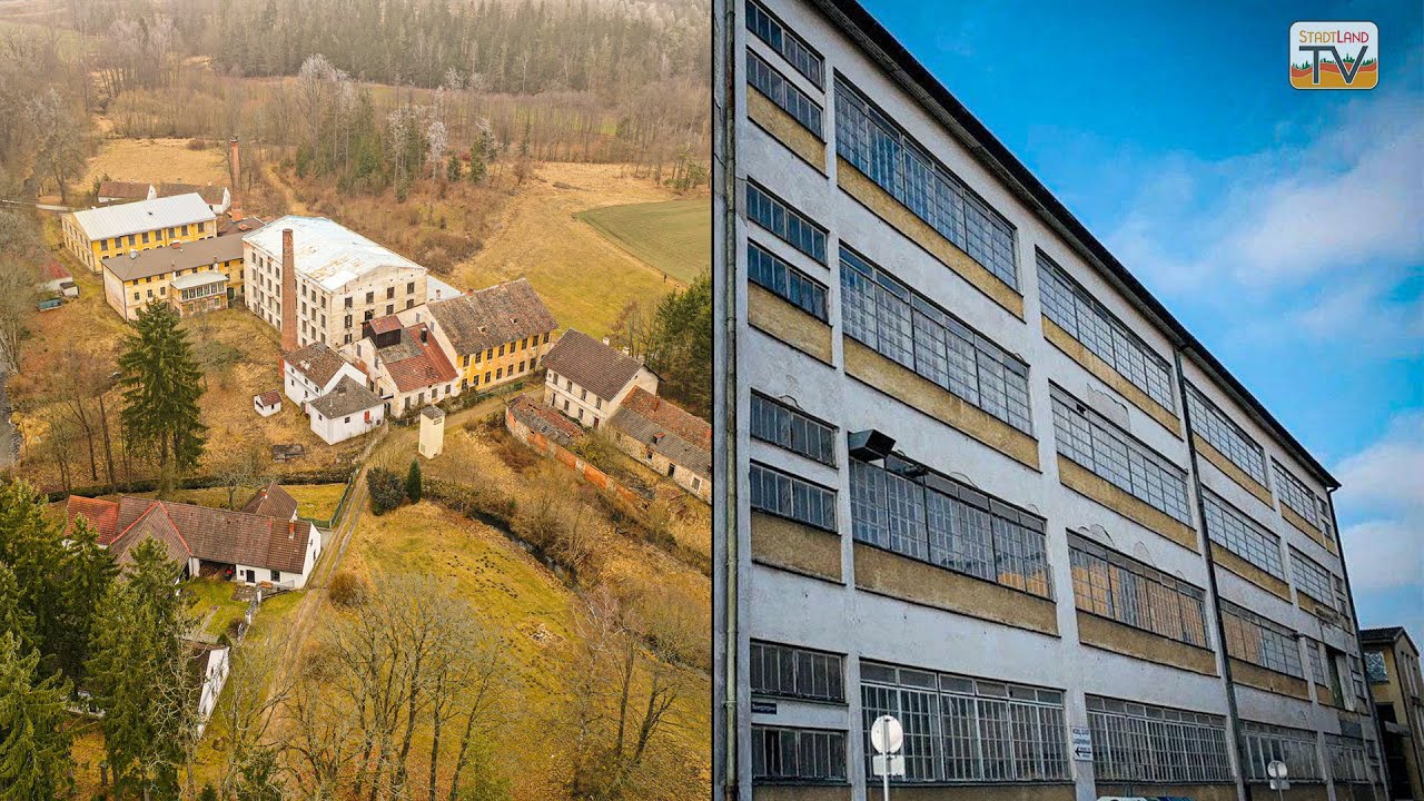 StadtLand.TV Jänner 20: Anderlfabrik (bei Schrems) und Bobbin (Gmünd) - ehemalige Industriestandorte