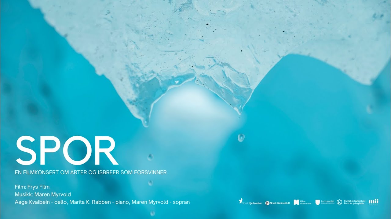 SPOR - en filmkonsert om arter og isbreer som forsvinner. Dokumentardelen av verket.