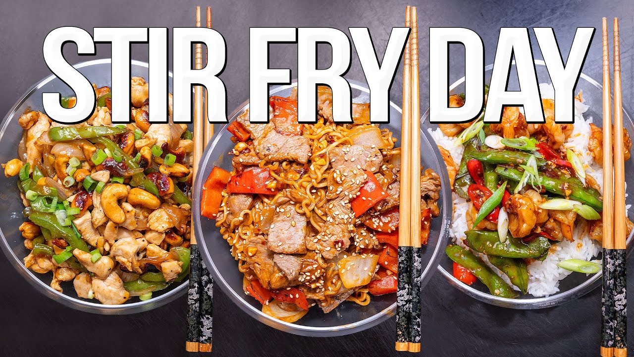 ТРИ БЕЗУМНО ВКУСНЫХ РЕЦЕПТА ЖАРЕНЫХ БЛЮД, КОТОРЫЕ ВАС ПОТРЯСУТ! 🤯 | КУЛИНАР СЭМ