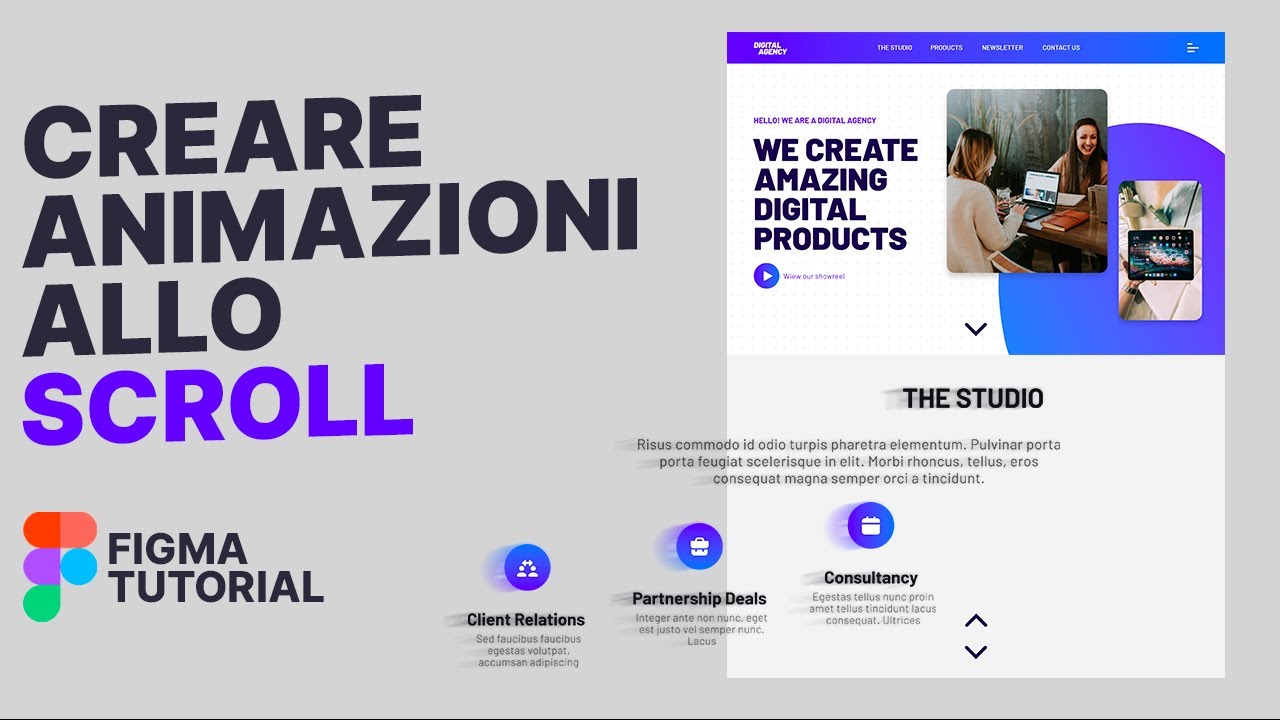Creare animazioni allo scroll con Figma - Figma scroll animation tutorial