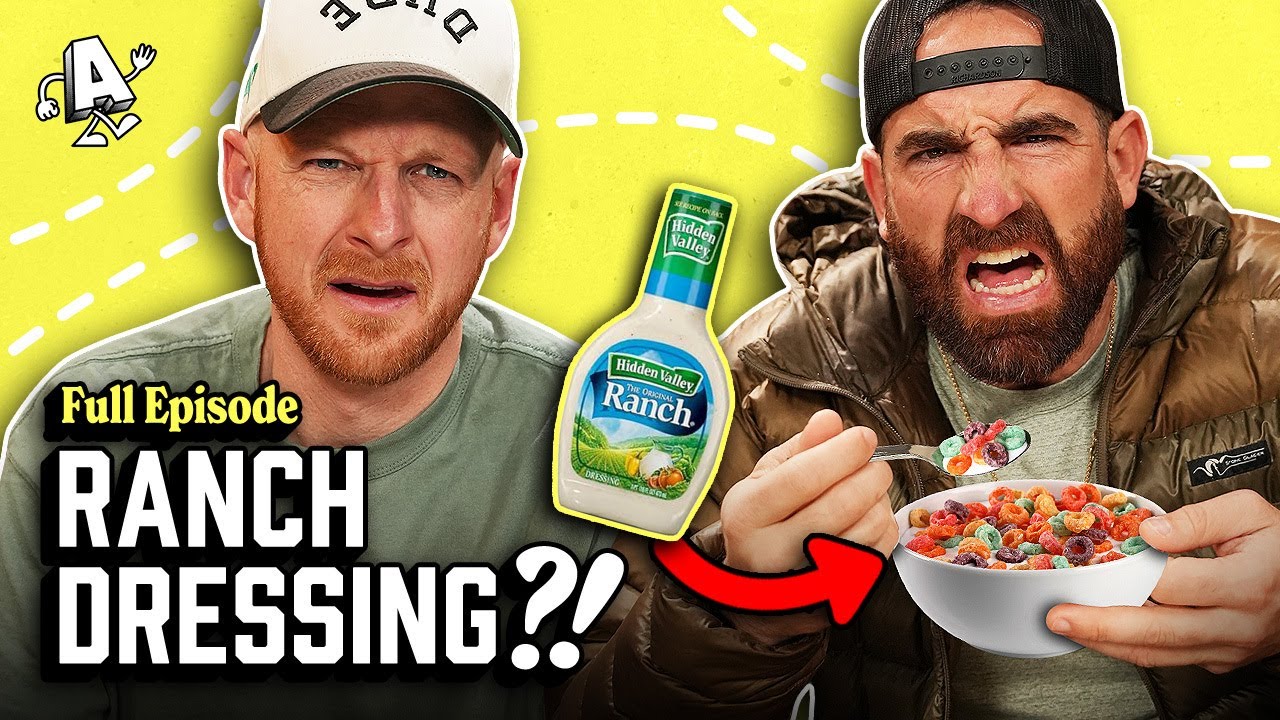Ep. 20. Dude Perfect: We Try Cereal With Weird Liquids, TASTE TEST
