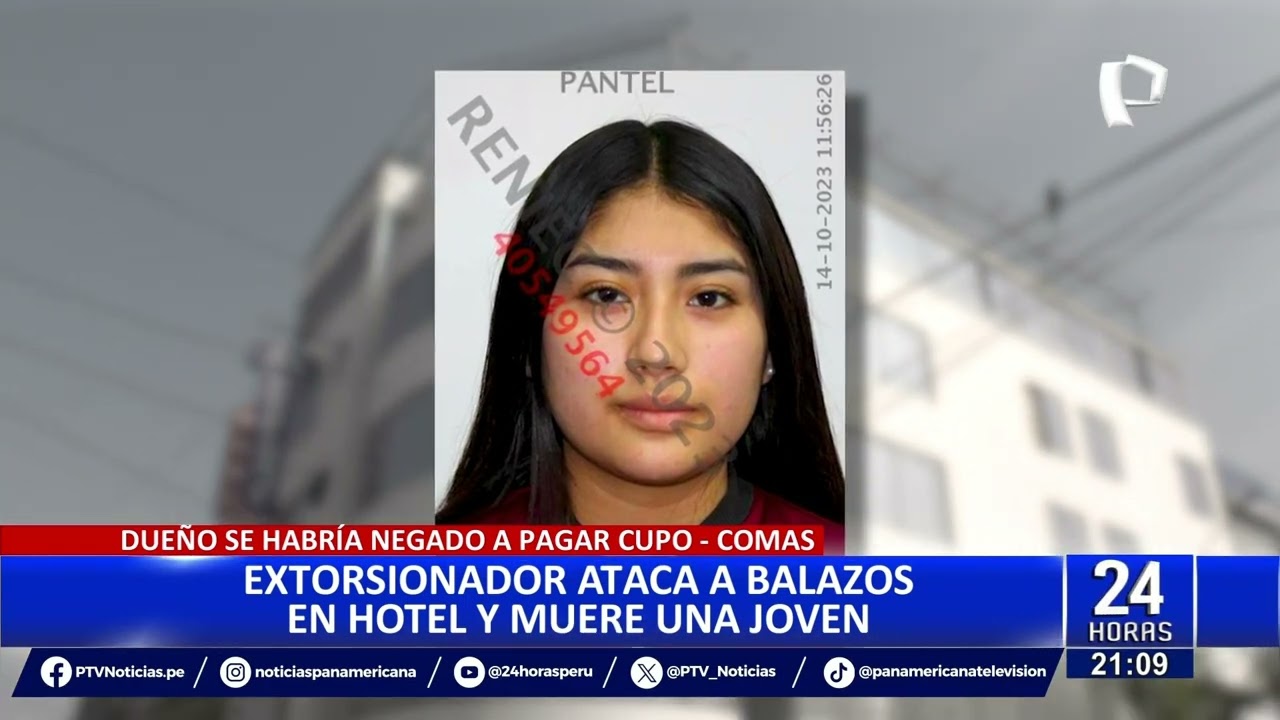 Comas: mujer muere baleada cuando salía de hostal