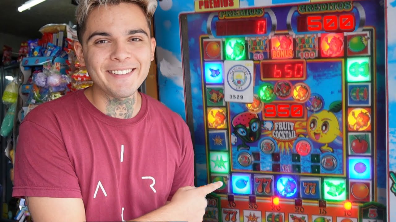 Apost&eacute; $500 en las Maquinitas