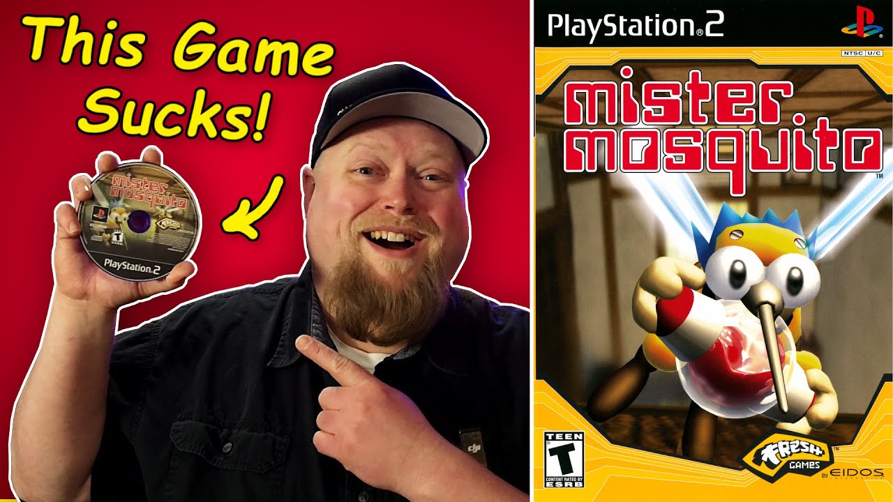 Let's Play Mister Mosquito on the PlayStation 2! - Fresh Games and Eidos 2002
