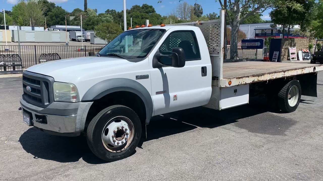 2001 Ford F-550 Flatbed