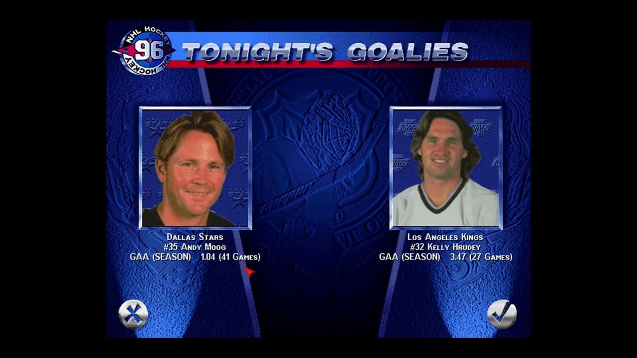 EA Sports NHL '96 - All-star Season 1 Stars Game 42 | The Stars Host the Rival Kings in Dallas