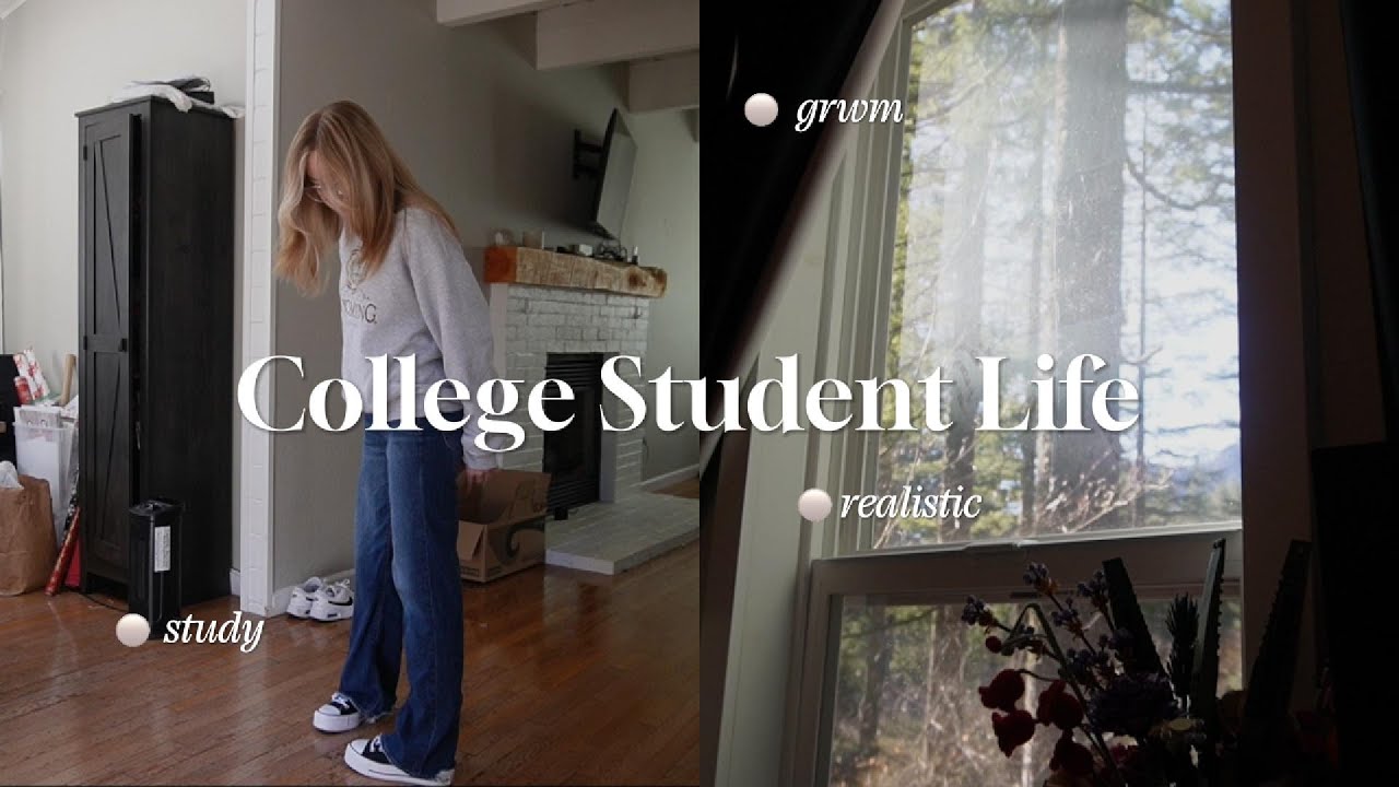 my productive day in the life as a college student