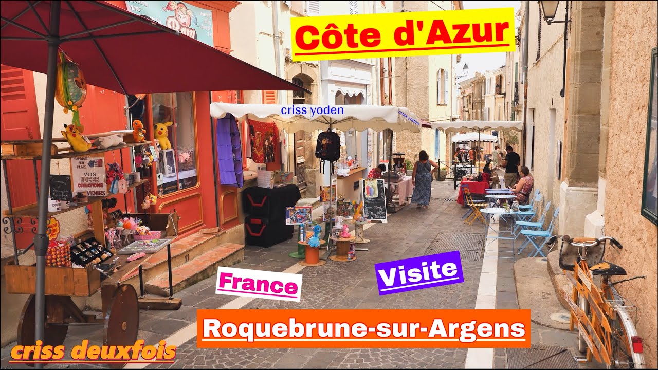 Roquebrune-sur-Argens ; Côte d’Azur ; Petit Village du Littoral Varois ; Provence ; Var ; France