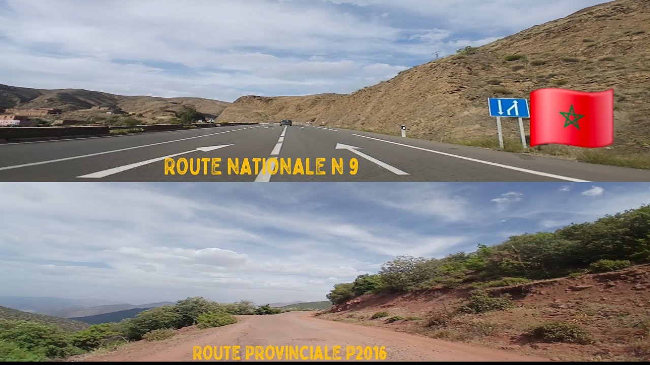الطريق بين أبادو و تدارت اوفلا  المغرب/بداية منعرجات تيشكا FROM ABADOU TO TADDART OUFELA MOROCCO 🇲🇦 