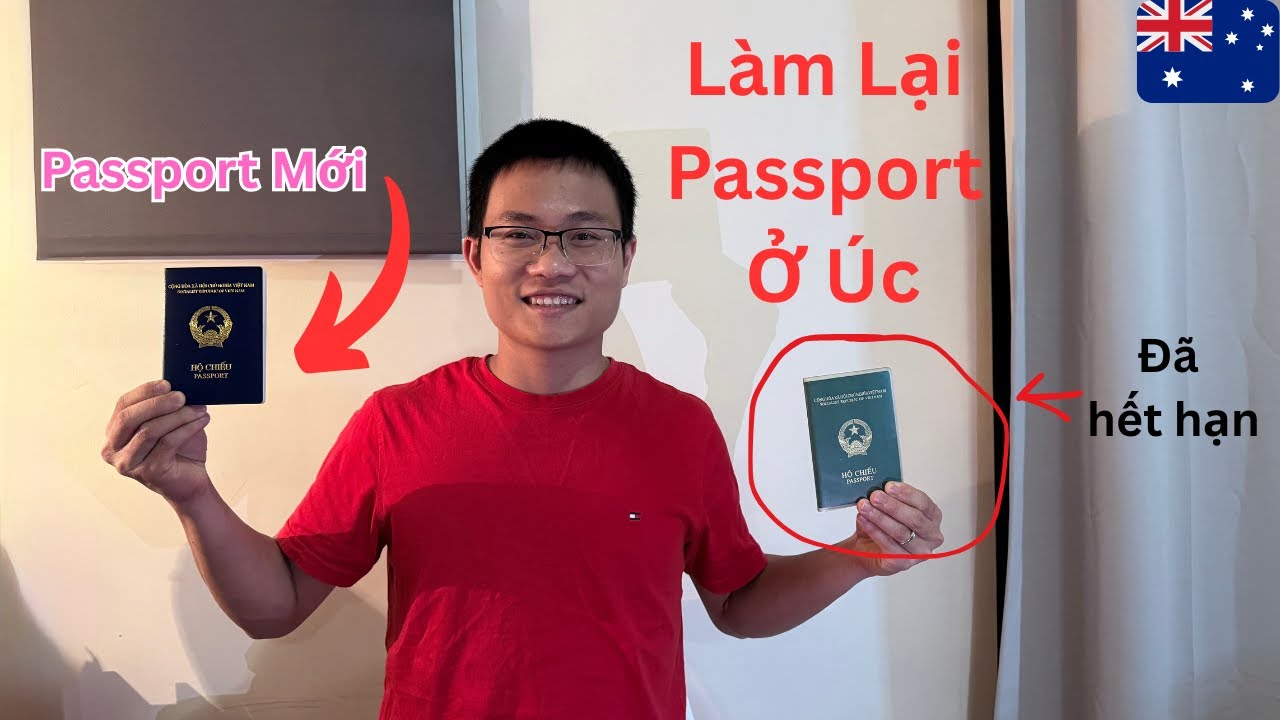 Marvin Làm Lại Hộ Chiếu Mới Ở Úc I Úc Vlog