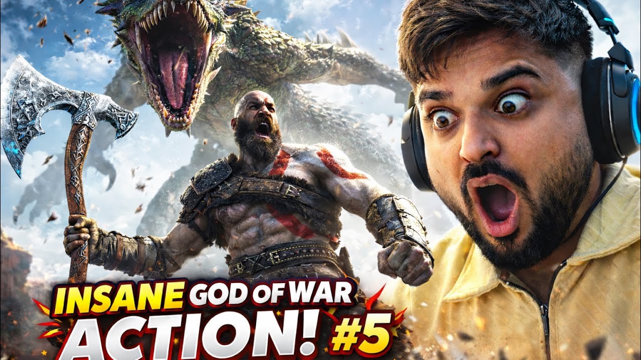 KILLING DRAGONS | DREKI GOD OF WAR - RAGNAROK | Pt 5 