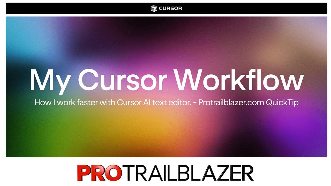 Cursor AI Code Editor Quick Tip: Web Dev Workflow
