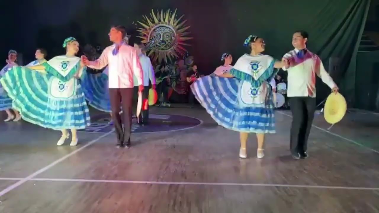 Grupo Raices de Mexico de nuevo leon danza de Mexico festival sin sombra Cayambe Ecuador
