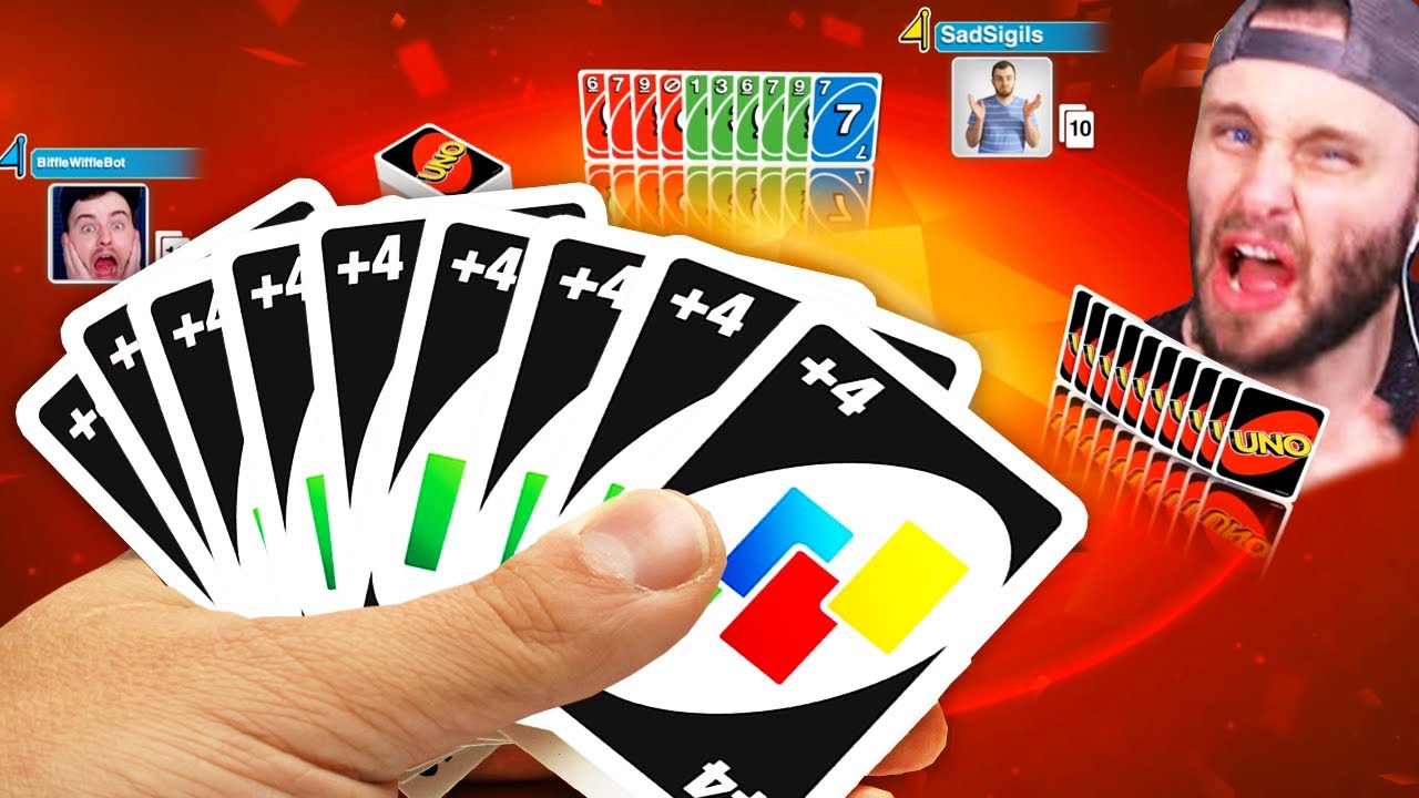 Uno - 4-Player INSANE 2v2 BATTLE?! | Ssundee, BiffleWiffle, Sigils and Tewtiy
