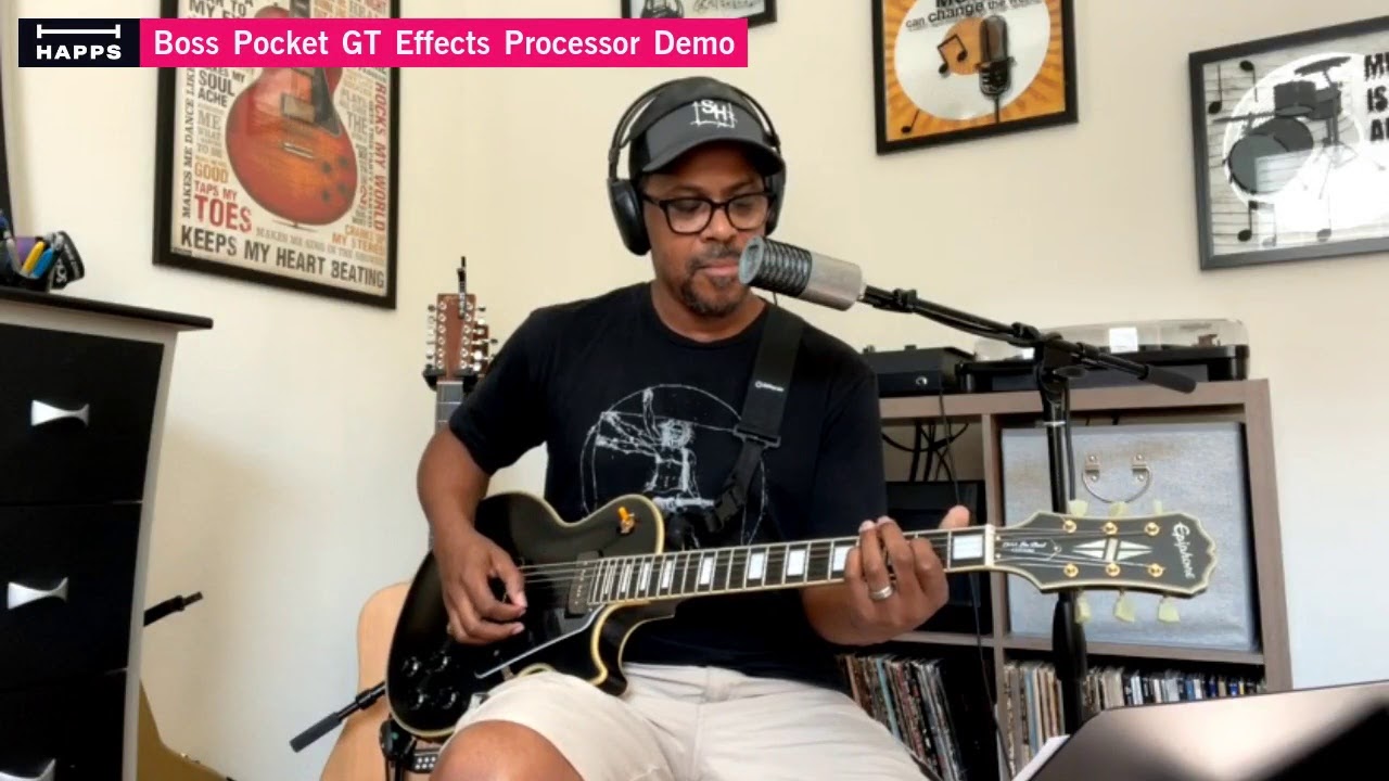 Boss Pocket GT Effects Processor Demo