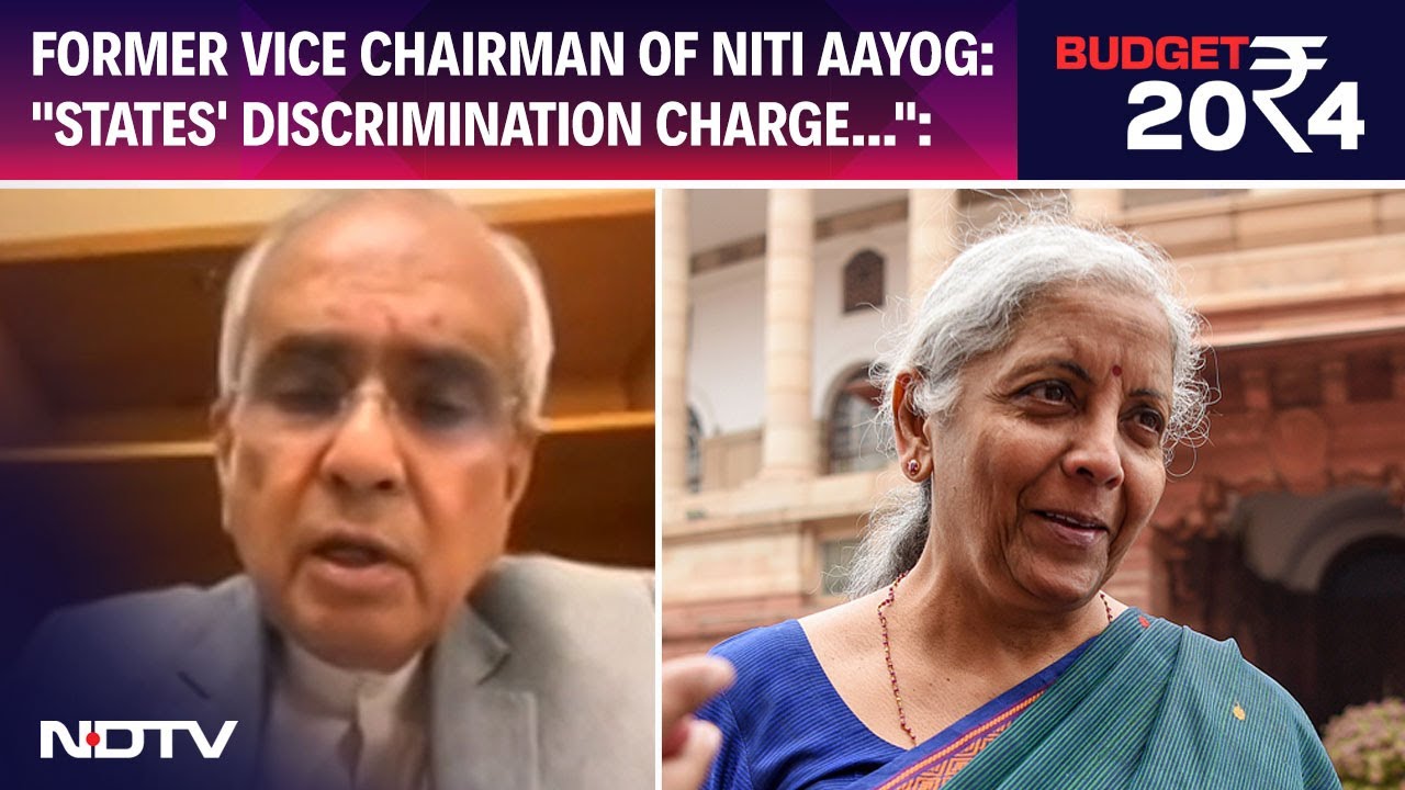Centre vs State Funding | Former Vice Chairman Of Niti Aayog On Budget: 