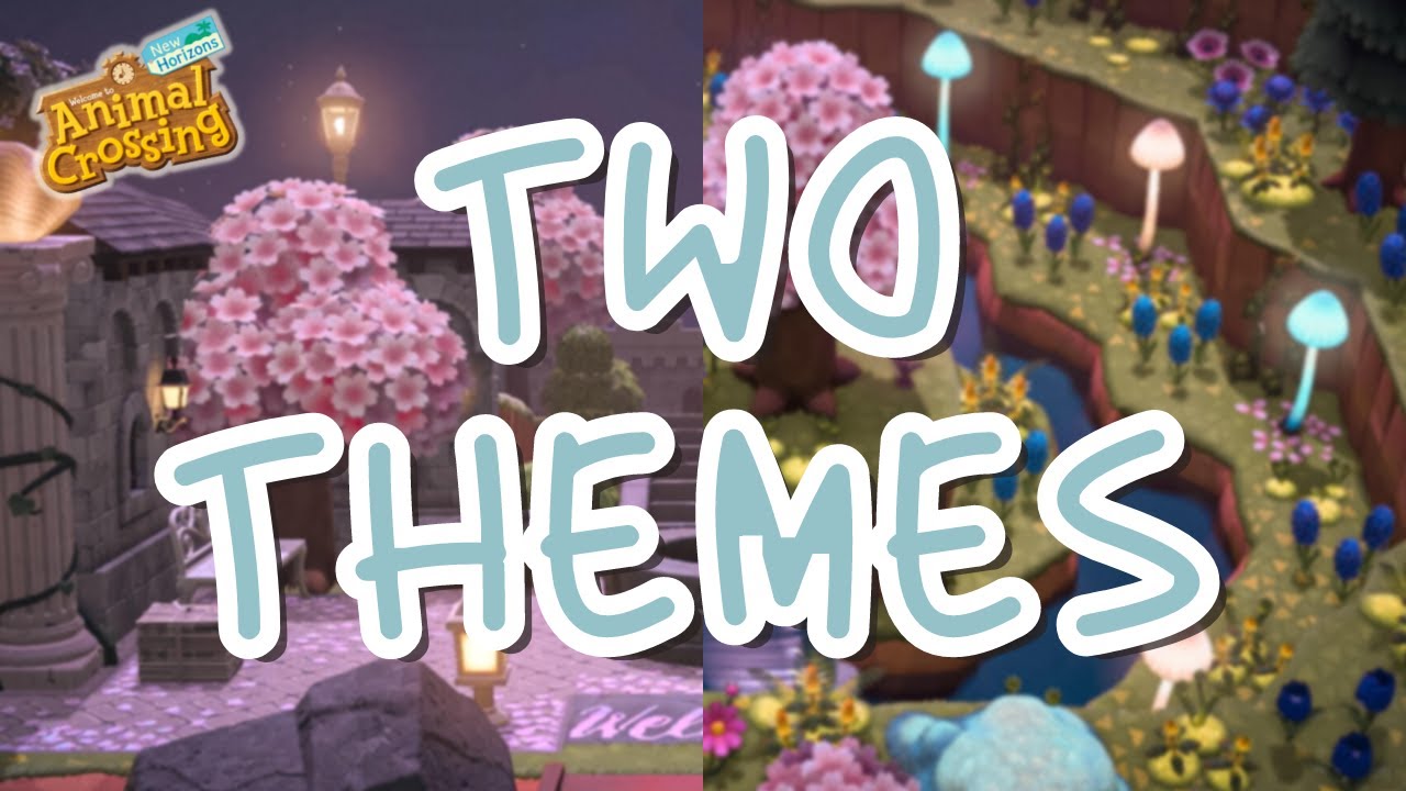 CASTLECORE vs FAIRYCORE Island tour! // Animal Crossing New Horizons