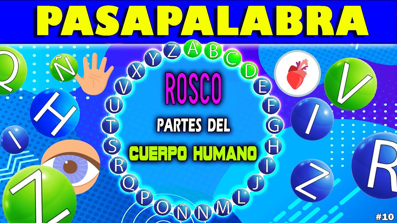 JUEGO De PASAPALABRA 🍩 EL ROSCO 🎲 ENTRENA Tu MENTE 🧠 PASATIEMPOS DIVERTIDOS