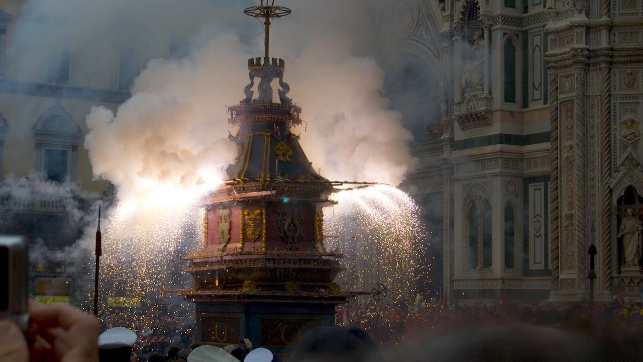 The Scoppio del Carro, the Florentine Easter Celebration · Five Minute Florence 3.2