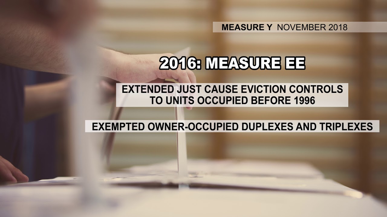 Measure Y Just Cause Eviction Ordinance Pros & Cons, League of Women Voters of Oakland