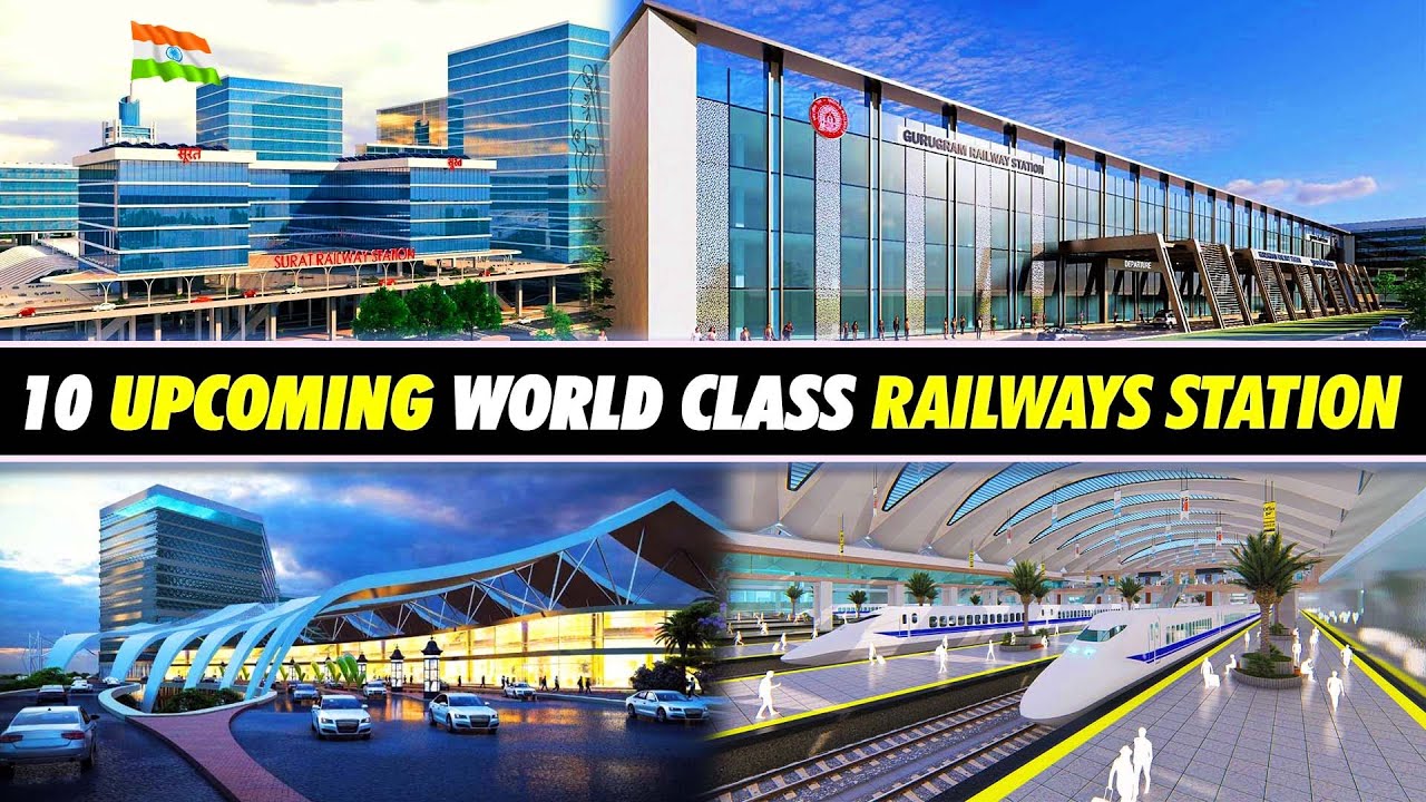 🇮🇳 10 upcoming world class railways station in INDIA | Mega Redevelopment of Indian Railway Stations