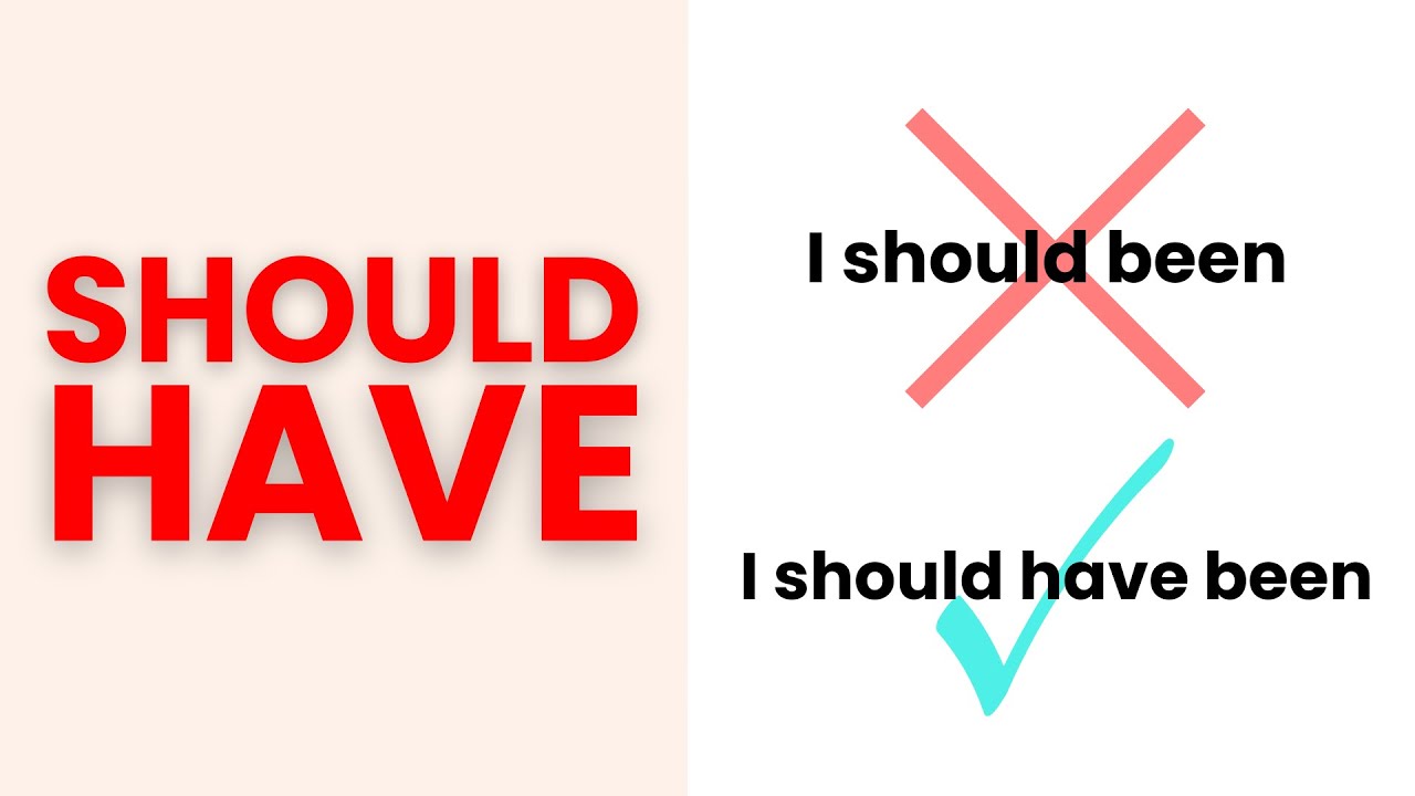 🇬🇧 Maîtrisez SHOULD HAVE en ANGLAIS | Cours de grammaire anglaise (facile)