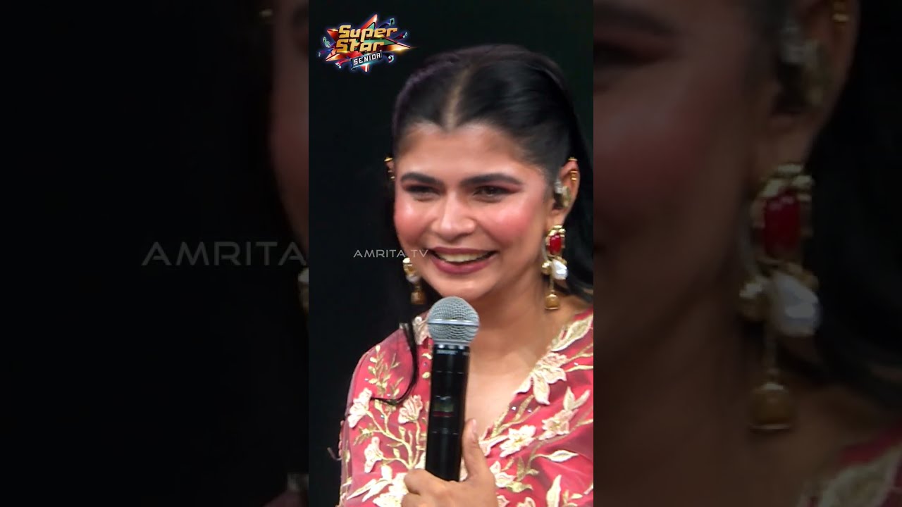 POV: Chinmayi just launched your new fav show 👀🎶 #SuperStarSeniors | #bts #chinmayisripada