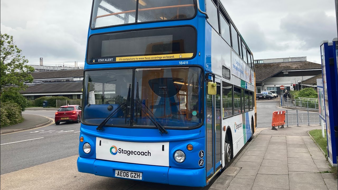 **Hillclimb+Downshifts** Voith ALX400 Trident 18411 AE06GZH On Route 26 In Hastings 06/06/2022
