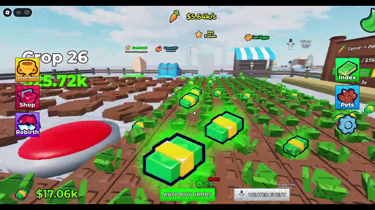 Roblox- Crop Growing Simulator (Really Fun)