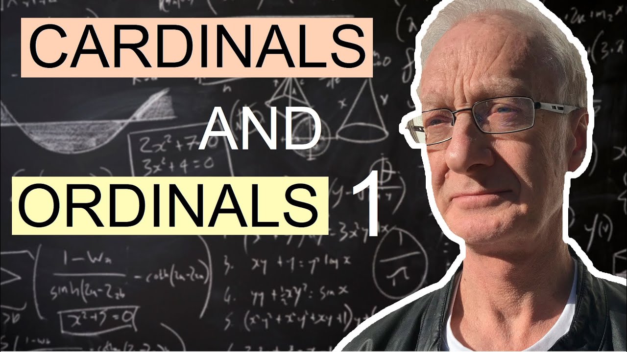 Cardinals and ordinals, part 1