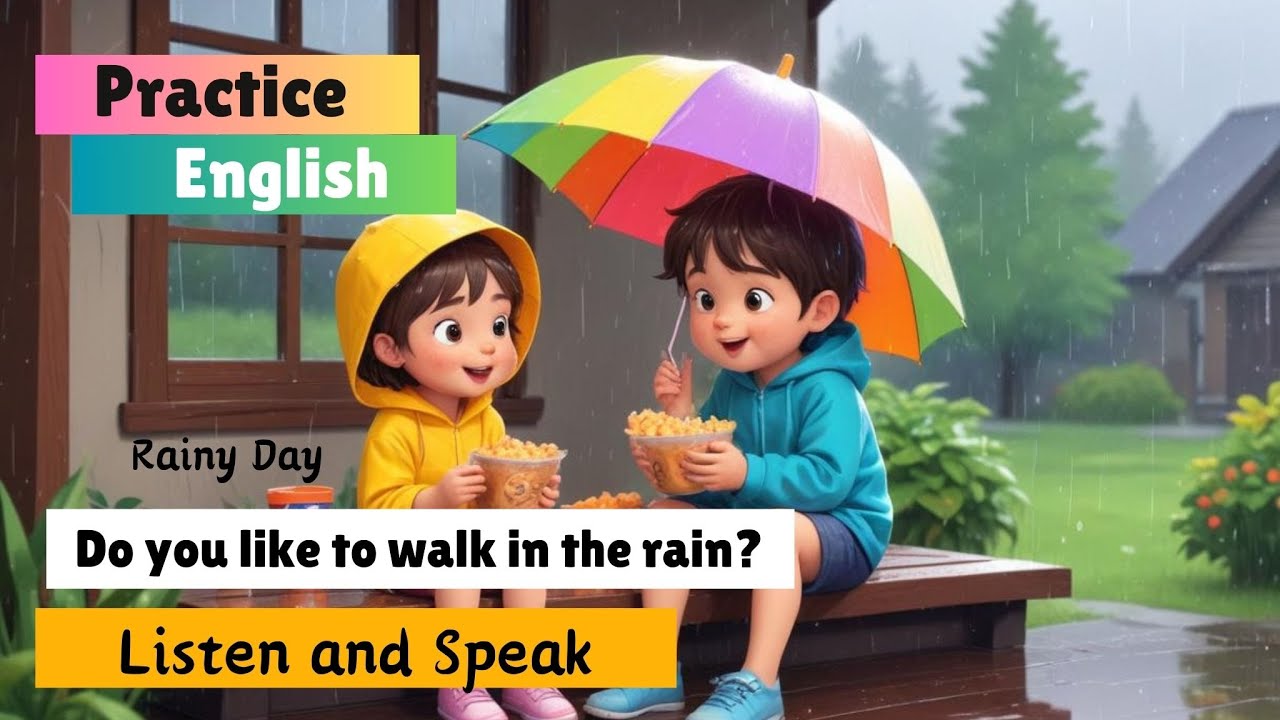 Rainy Day | Rain | Rainy Day Conversation |#practiceenglish #english #englishconversation