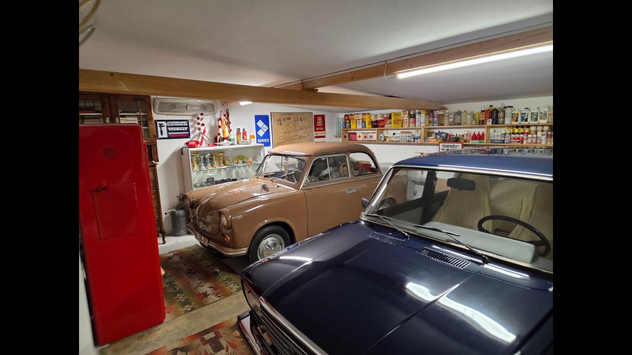 🚗 Retró Garázs KINCS Komárom-Esztergom vármegyében | Trabant, Lada és a múlt ereklyéi