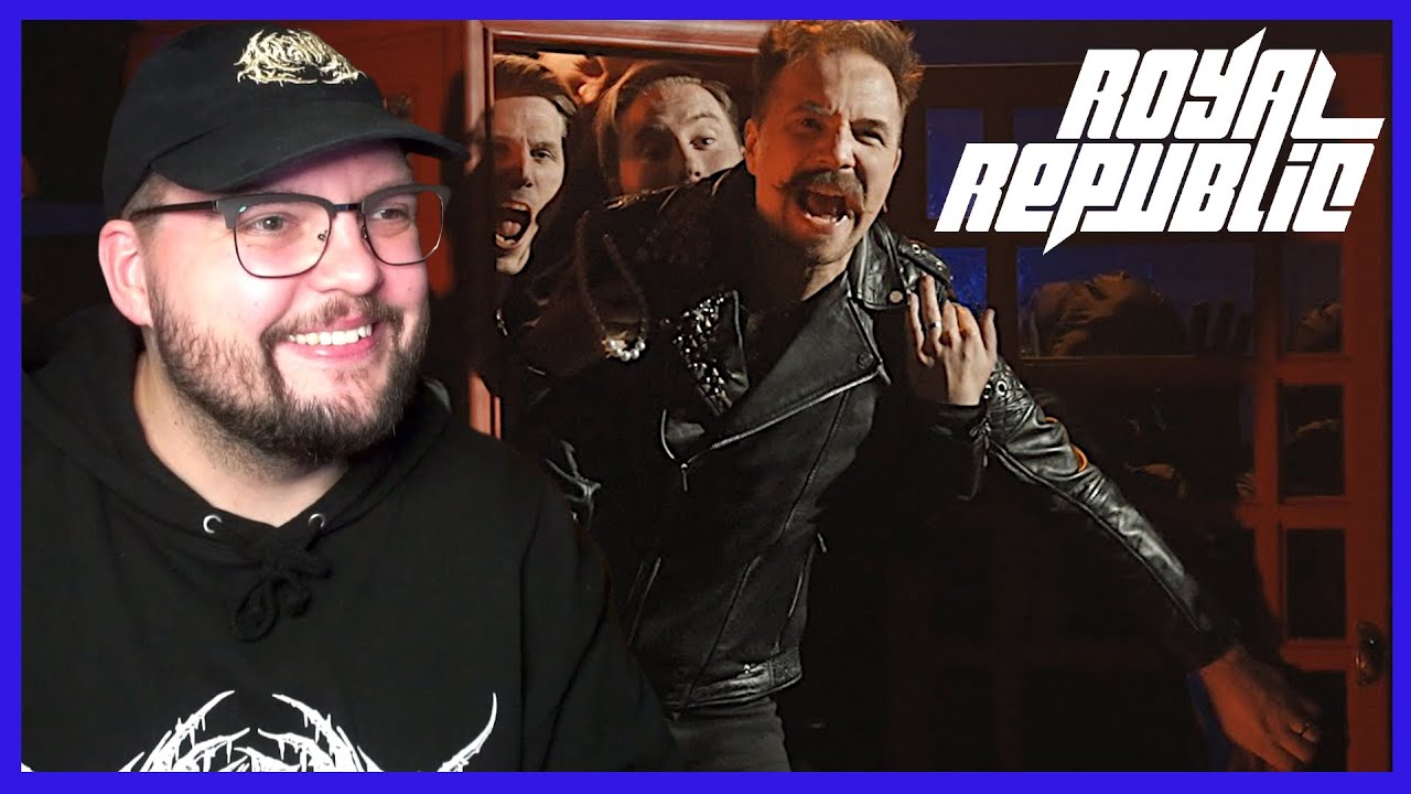 GUTE LAUNE MIT 80s HARD ROCK UND SYNTH POP VIBES! ICH LIEB'S // ROYAL REPUBLIC - MY HOUSE | REACTION